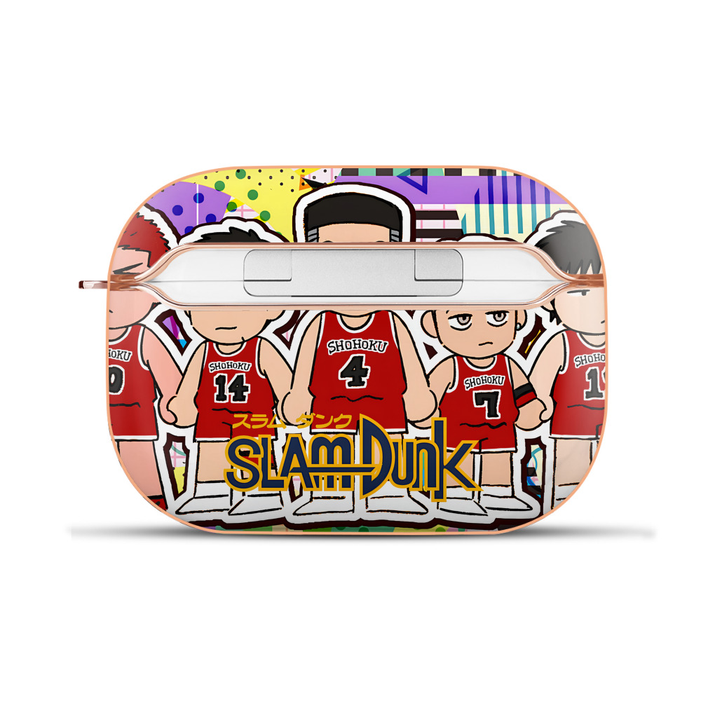 SLAM DUNK／スラムダンク 【AirPods Pro用】ハードシェル保護ケース｜耐衝撃・防指紋・カラビナ付き商品仕様