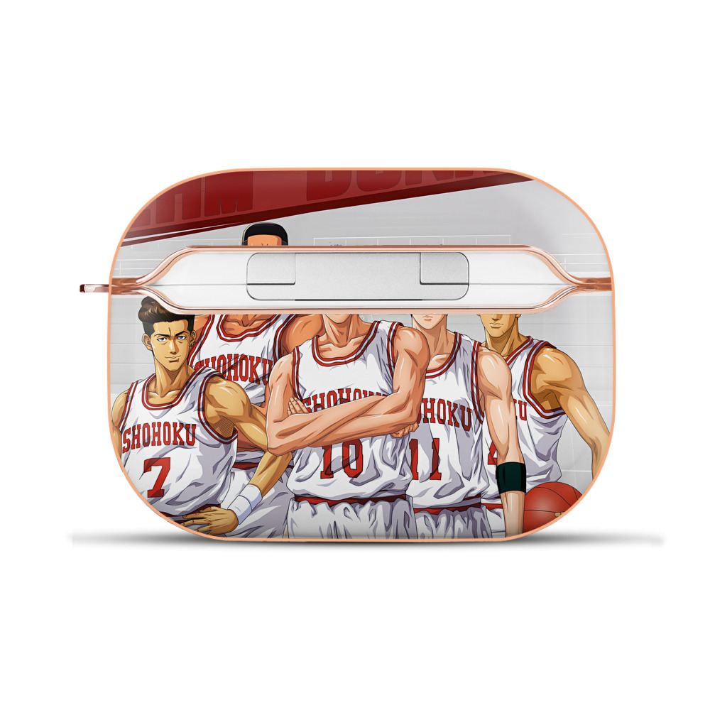 SLAM DUNK／スラムダンク 【AirPods Pro用】ハードシェル保護ケース｜耐衝撃・防指紋・カラビナ付き商品仕様