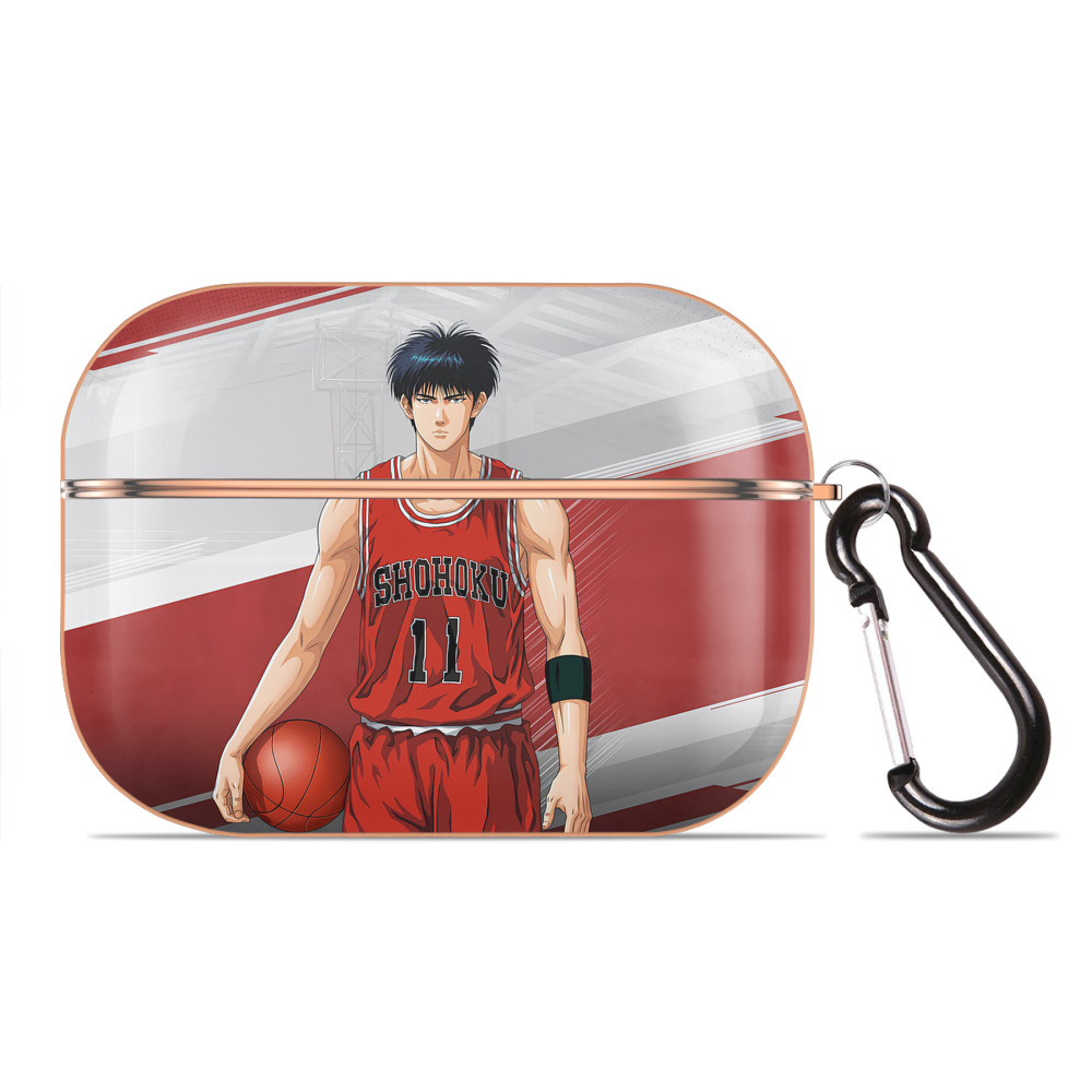 SLAM DUNK／スラムダンク 【AirPods Pro用】ハードシェル保護ケース｜耐衝撃・防指紋・カラビナ付き商品仕様
