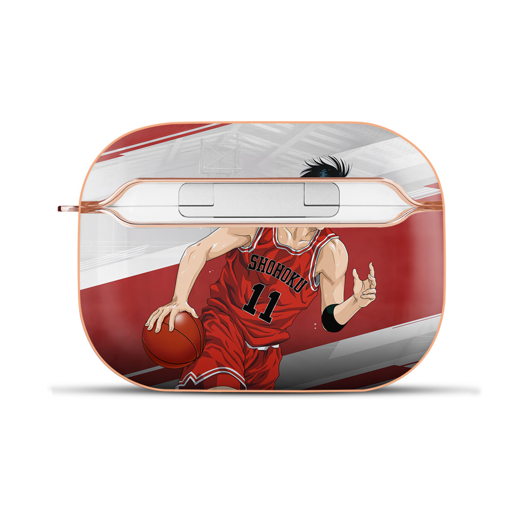 SLAM DUNK／スラムダンク 【AirPods Pro用】ハードシェル保護ケース｜耐衝撃・防指紋・カラビナ付き商品仕様
