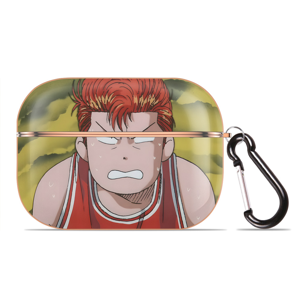 SLAM DUNK／スラムダンク 【AirPods Pro用】ハードシェル保護ケース｜耐衝撃・防指紋・カラビナ付き商品仕様