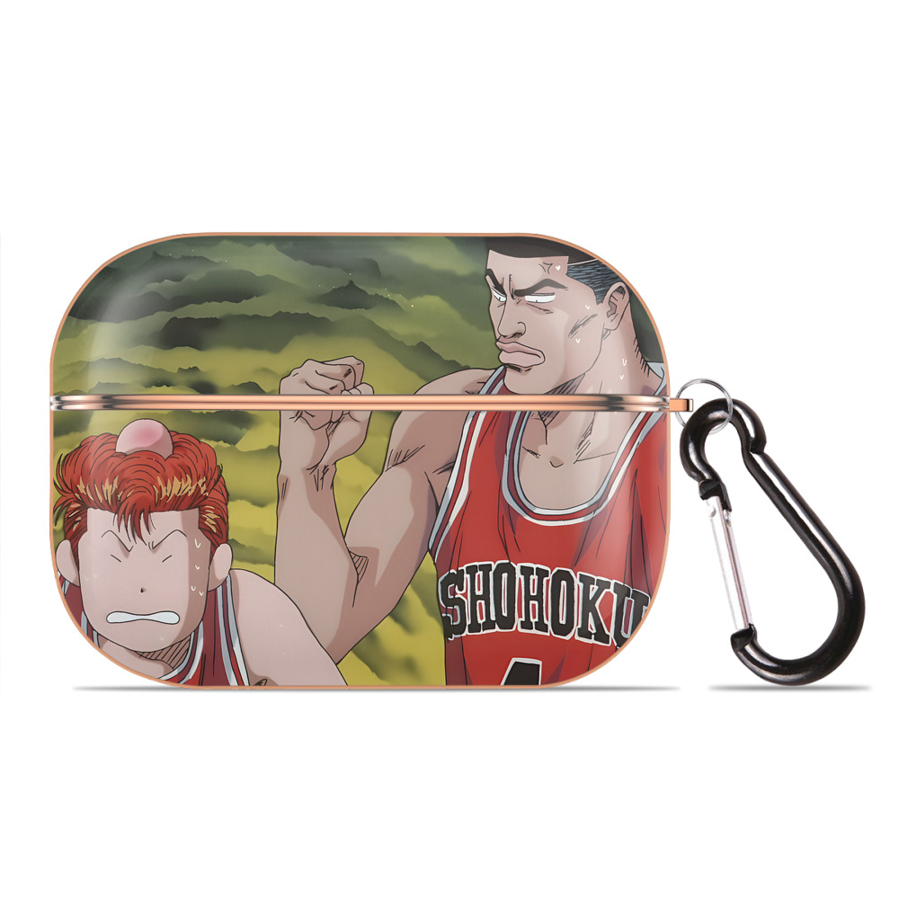 （画像用） SLAM DUNK／スラムダンク 【AirPods Pro用】ハードシェル保護ケース｜耐衝撃・防指紋・カラビナ付き商品仕様