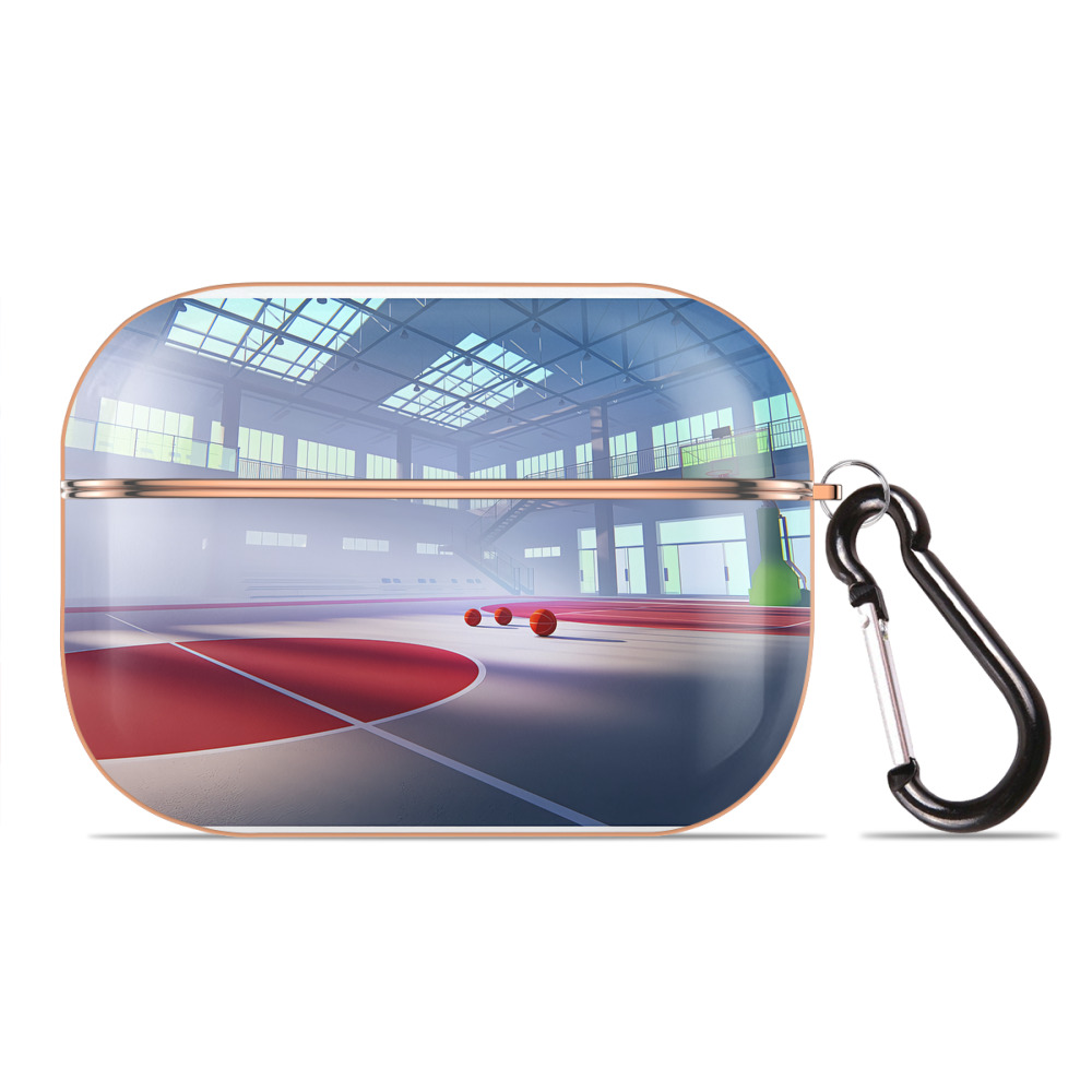 （画像用） SLAM DUNK／スラムダンク 【AirPods Pro用】ハードシェル保護ケース｜耐衝撃・防指紋・カラビナ付き商品仕様