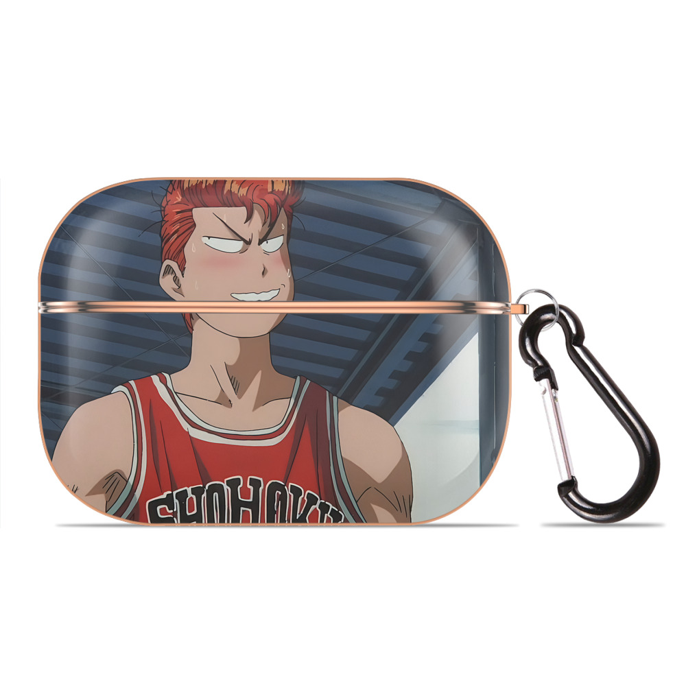 SLAM DUNK／スラムダンク 【AirPods Pro用】ハードシェル保護ケース｜耐衝撃・防指紋・カラビナ付き商品仕様