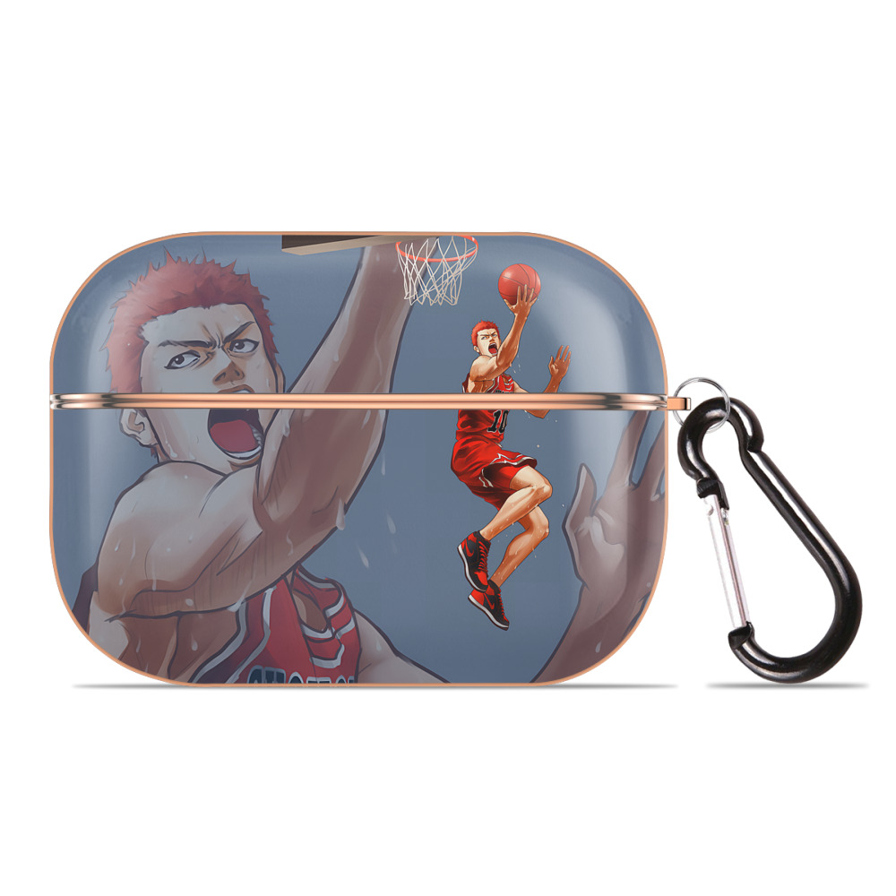 （画像用） SLAM DUNK／スラムダンク 【AirPods Pro用】ハードシェル保護ケース｜耐衝撃・防指紋・カラビナ付き商品仕様