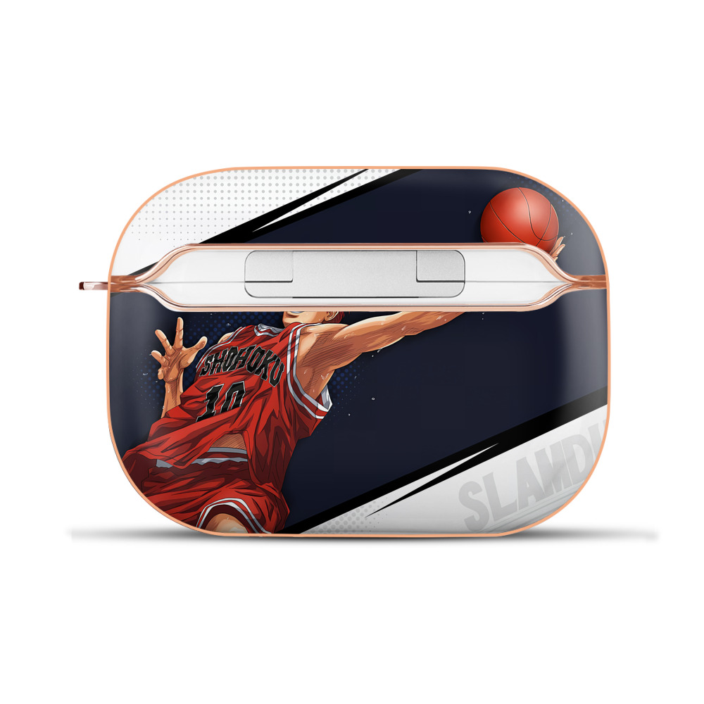 SLAM DUNK／スラムダンク 【AirPods Pro用】ハードシェル保護ケース｜耐衝撃・防指紋・カラビナ付き商品仕様