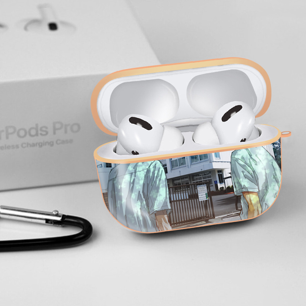SLAM DUNK／スラムダンク 【AirPods Pro用】ハードシェル保護ケース｜耐衝撃・防指紋・カラビナ付き商品仕様