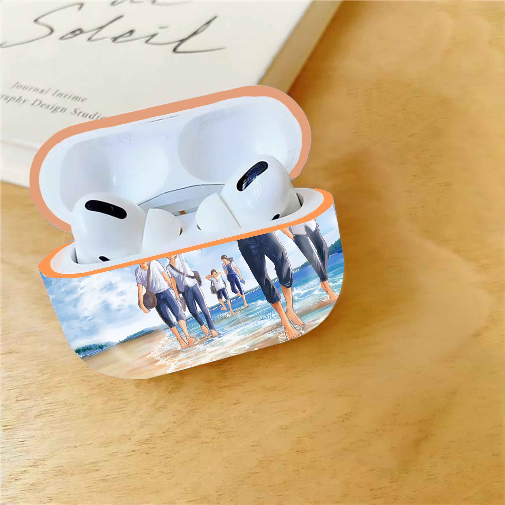 SLAM DUNK／スラムダンク 【AirPods Pro用】ハードシェル保護ケース｜耐衝撃・防指紋・カラビナ付き商品仕様