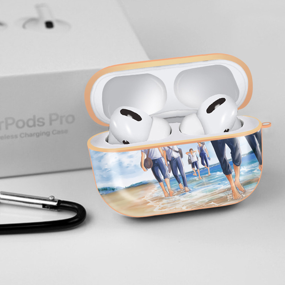 SLAM DUNK／スラムダンク 【AirPods Pro用】ハードシェル保護ケース｜耐衝撃・防指紋・カラビナ付き商品仕様