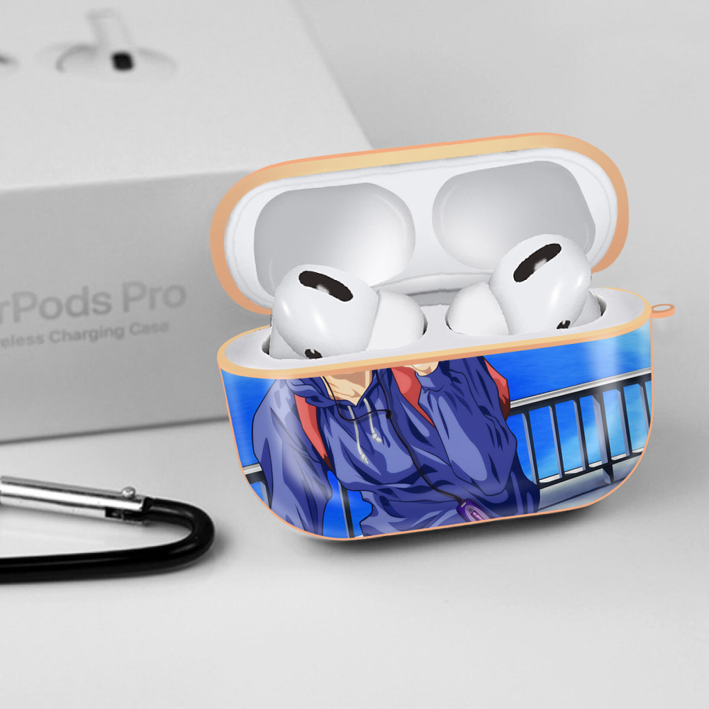 SLAM DUNK／スラムダンク 【AirPods Pro用】ハードシェル保護ケース｜耐衝撃・防指紋・カラビナ付き商品仕様