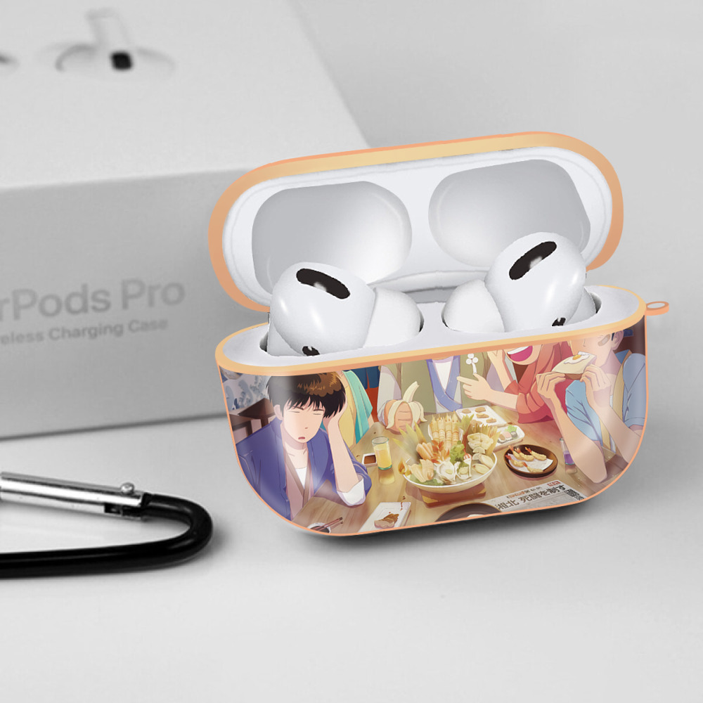 SLAM DUNK／スラムダンク 【AirPods Pro用】ハードシェル保護ケース｜耐衝撃・防指紋・カラビナ付き商品仕様