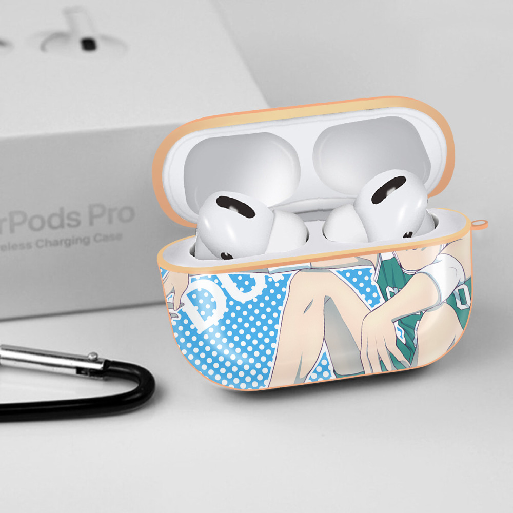 SLAM DUNK／スラムダンク 【AirPods Pro用】ハードシェル保護ケース｜耐衝撃・防指紋・カラビナ付き商品仕様