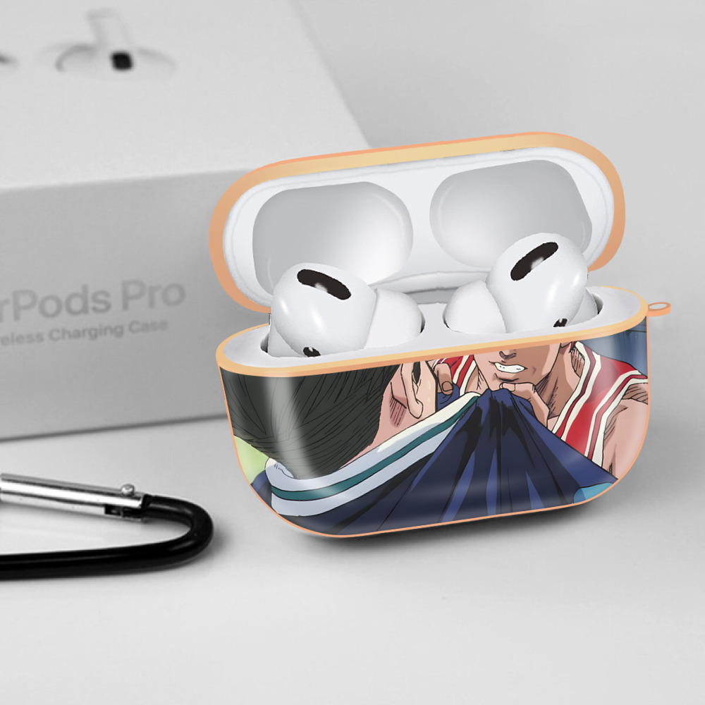 SLAM DUNK／スラムダンク 【AirPods Pro用】ハードシェル保護ケース｜耐衝撃・防指紋・カラビナ付き商品仕様