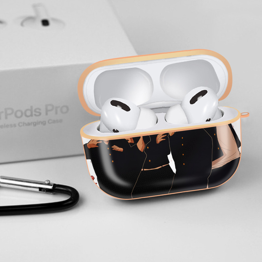 SLAM DUNK／スラムダンク 【AirPods Pro用】ハードシェル保護ケース｜耐衝撃・防指紋・カラビナ付き商品仕様