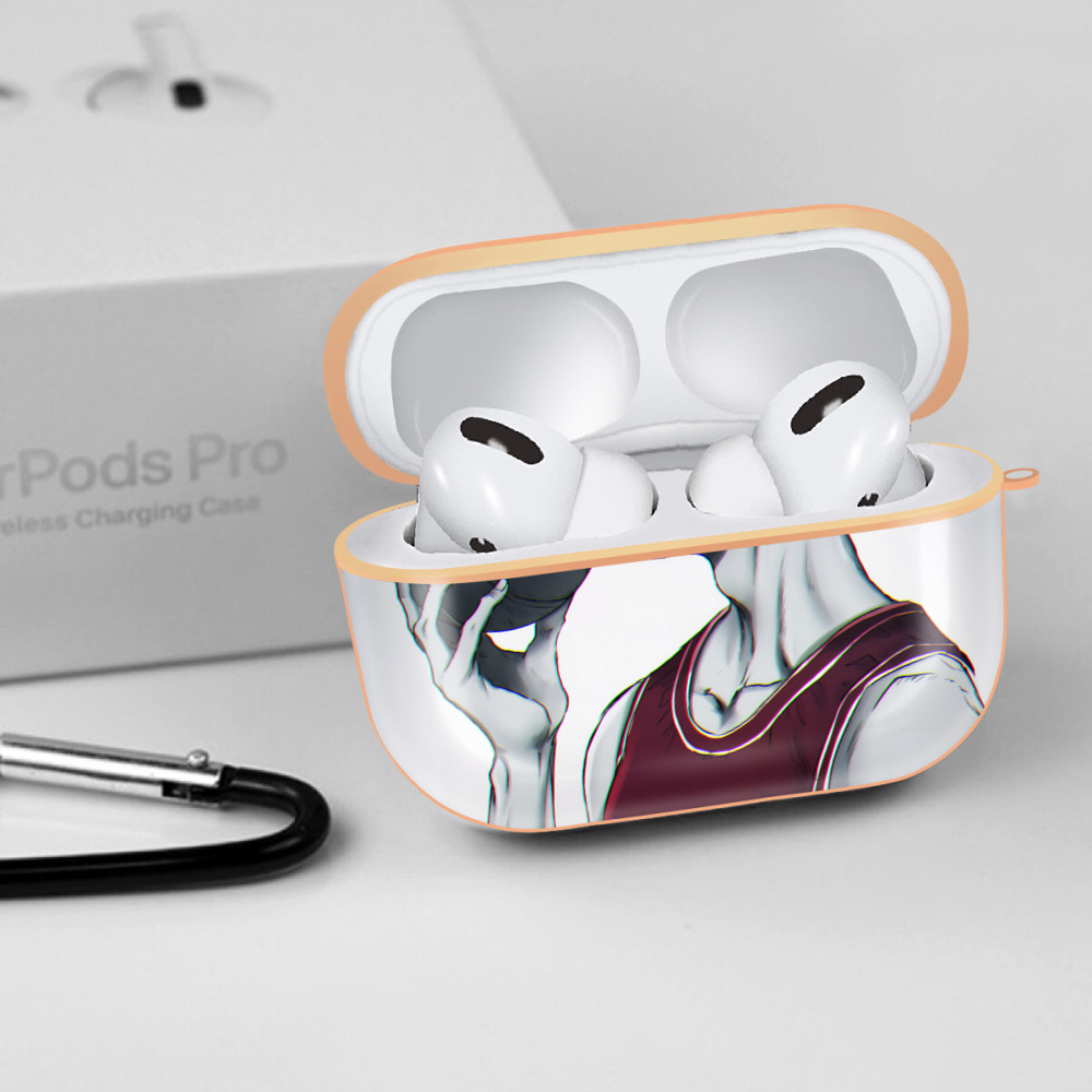 SLAM DUNK／スラムダンク 【AirPods Pro用】ハードシェル保護ケース｜耐衝撃・防指紋・カラビナ付き商品仕様