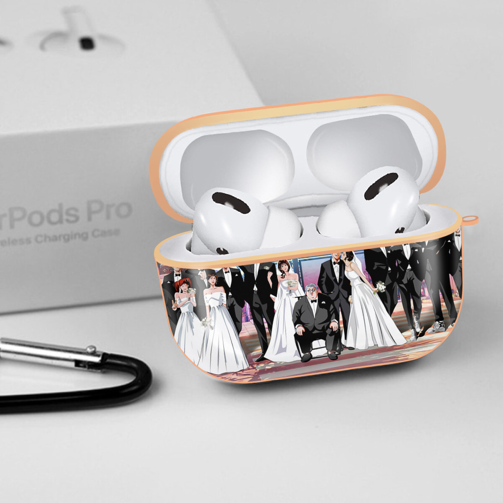 SLAM DUNK／スラムダンク 【AirPods Pro用】ハードシェル保護ケース｜耐衝撃・防指紋・カラビナ付き商品仕様