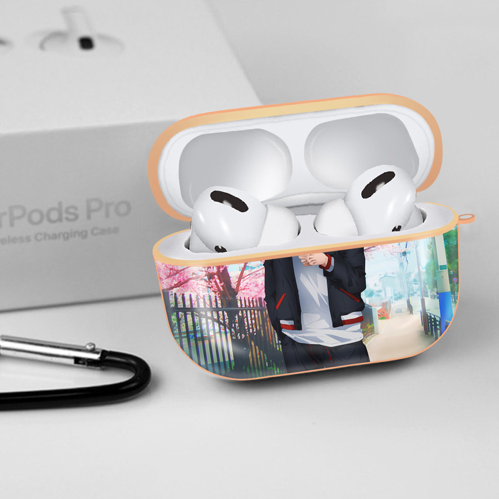 SLAM DUNK／スラムダンク 【AirPods Pro用】ハードシェル保護ケース｜耐衝撃・防指紋・カラビナ付き商品仕様
