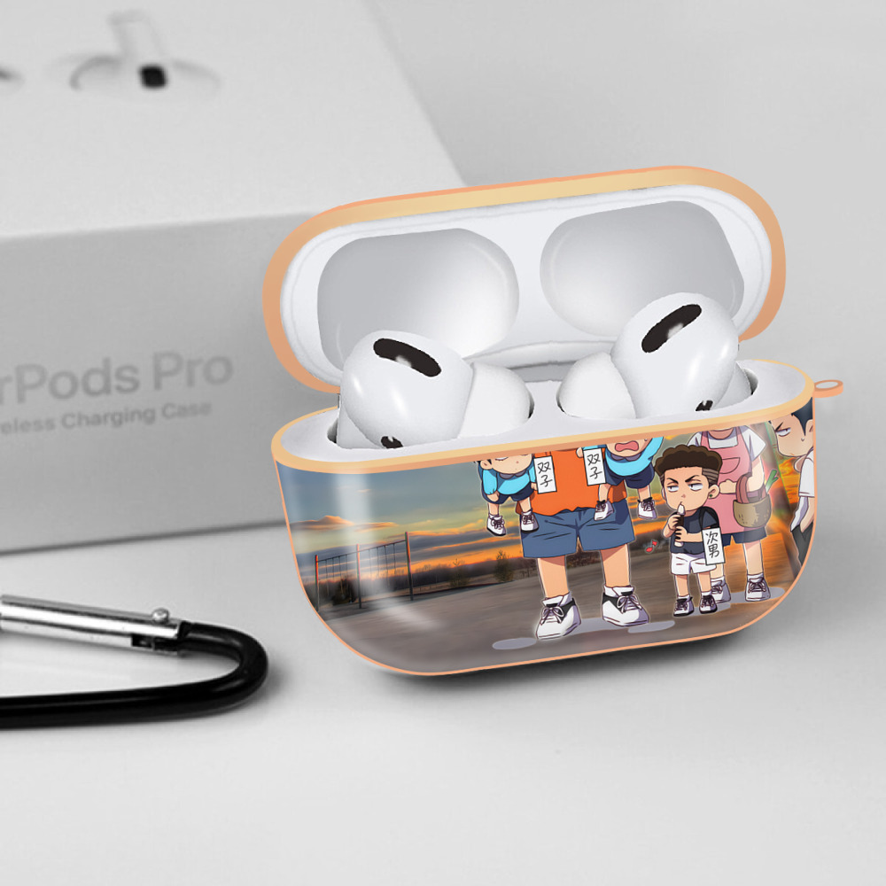 SLAM DUNK／スラムダンク 【AirPods Pro用】ハードシェル保護ケース｜耐衝撃・防指紋・カラビナ付き商品仕様