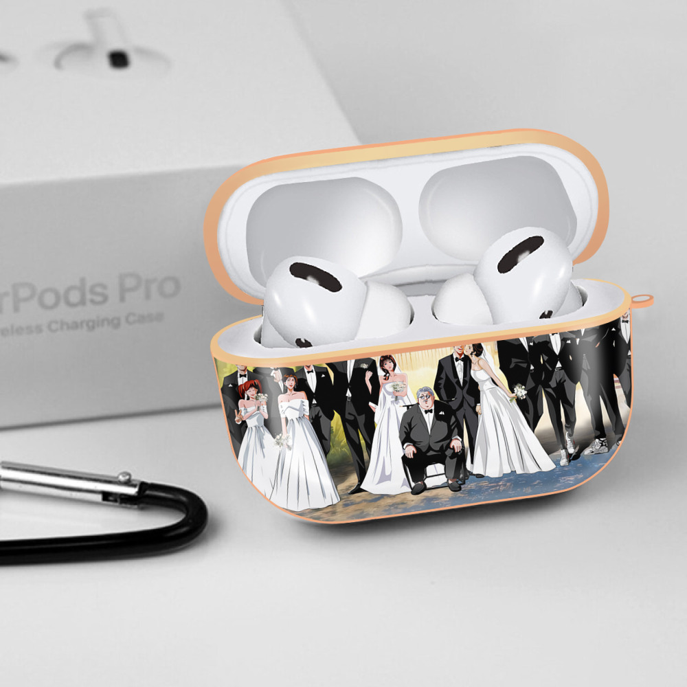 SLAM DUNK／スラムダンク 【AirPods Pro用】ハードシェル保護ケース｜耐衝撃・防指紋・カラビナ付き商品仕様