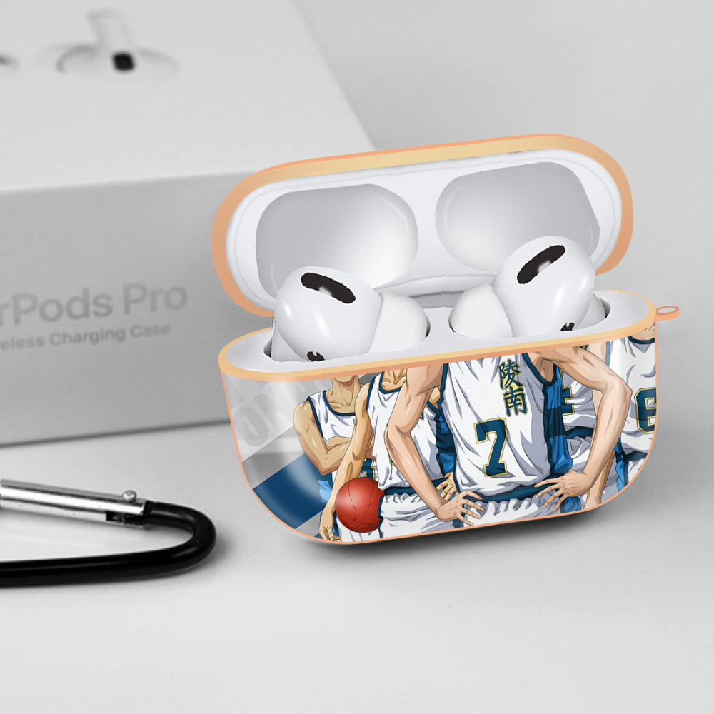 SLAM DUNK／スラムダンク 【AirPods Pro用】ハードシェル保護ケース｜耐衝撃・防指紋・カラビナ付き商品仕様