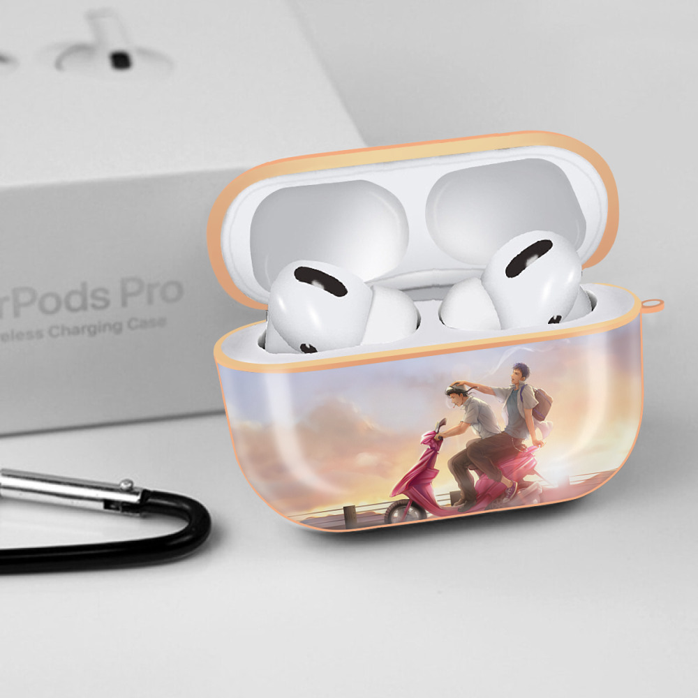 SLAM DUNK／スラムダンク 【AirPods Pro用】ハードシェル保護ケース｜耐衝撃・防指紋・カラビナ付き商品仕様