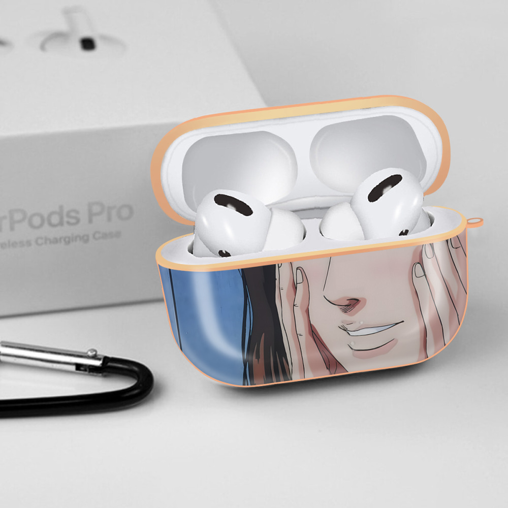 SLAM DUNK／スラムダンク 【AirPods Pro用】ハードシェル保護ケース｜耐衝撃・防指紋・カラビナ付き商品仕様