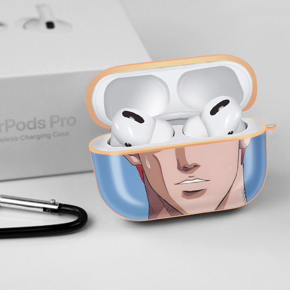 SLAM DUNK／スラムダンク 【AirPods Pro用】ハードシェル保護ケース｜耐衝撃・防指紋・カラビナ付き商品仕様