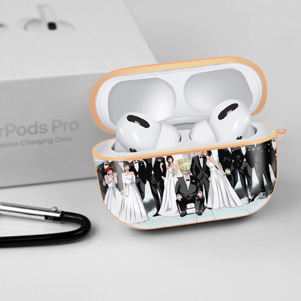 SLAM DUNK／スラムダンク 【AirPods Pro用】ハードシェル保護ケース｜耐衝撃・防指紋・カラビナ付き商品仕様