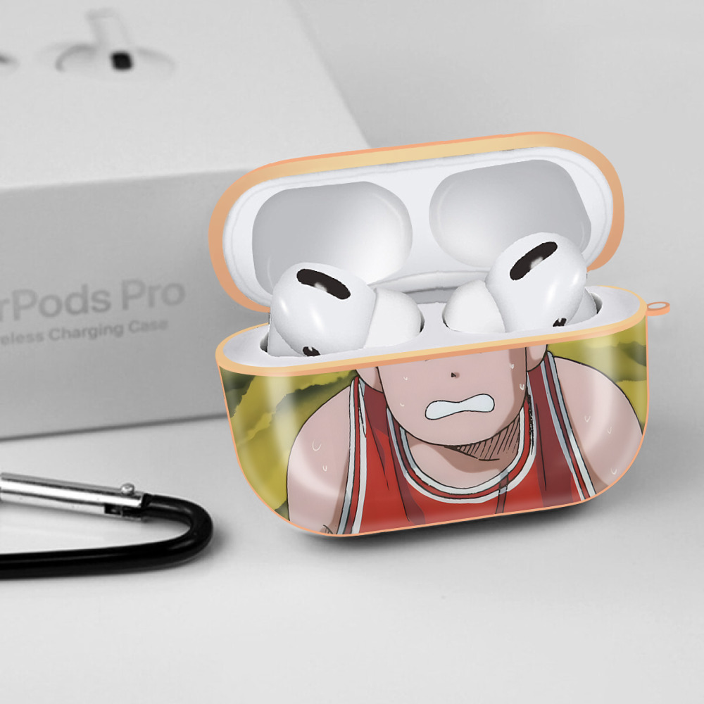 SLAM DUNK／スラムダンク 【AirPods Pro用】ハードシェル保護ケース｜耐衝撃・防指紋・カラビナ付き商品仕様