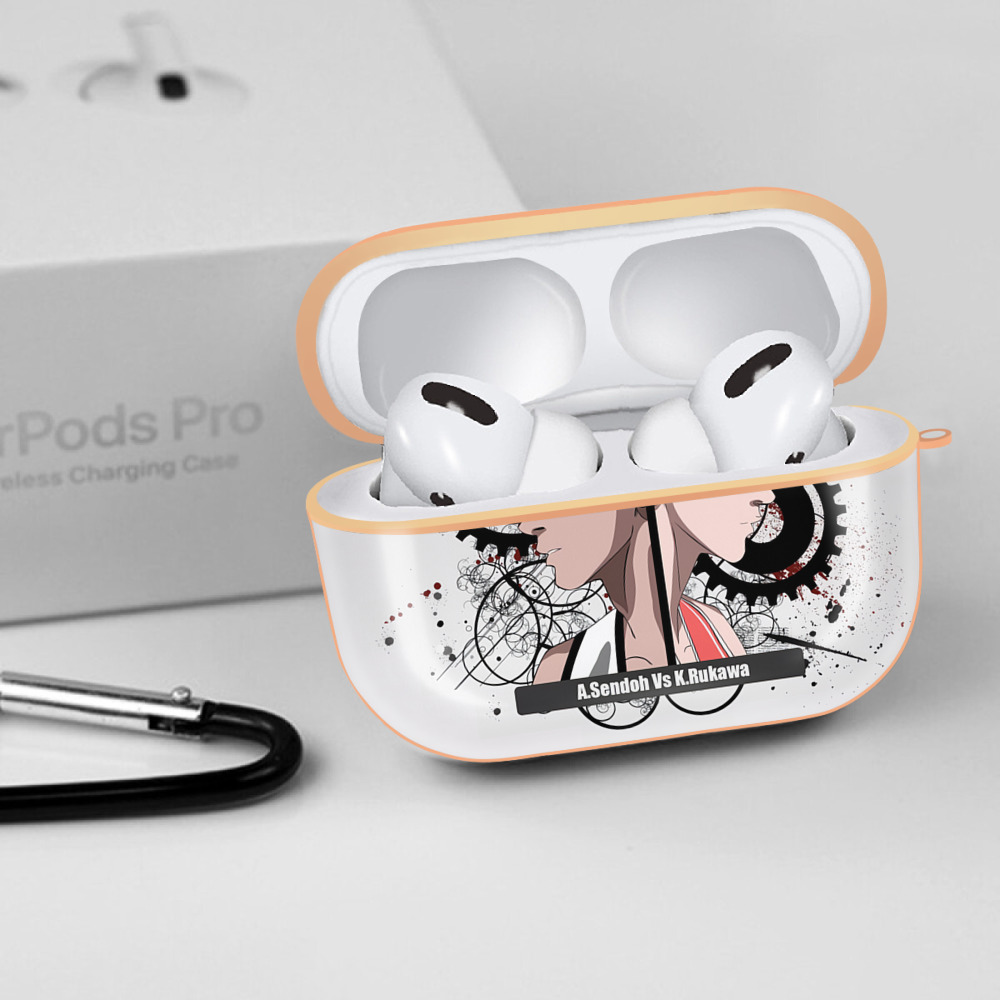 SLAM DUNK／スラムダンク 【AirPods Pro用】ハードシェル保護ケース｜耐衝撃・防指紋・カラビナ付き商品仕様