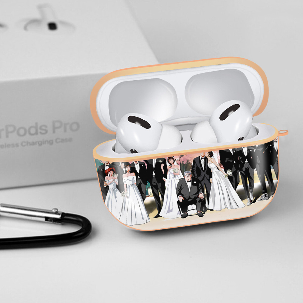 SLAM DUNK／スラムダンク 【AirPods Pro用】ハードシェル保護ケース｜耐衝撃・防指紋・カラビナ付き商品仕様