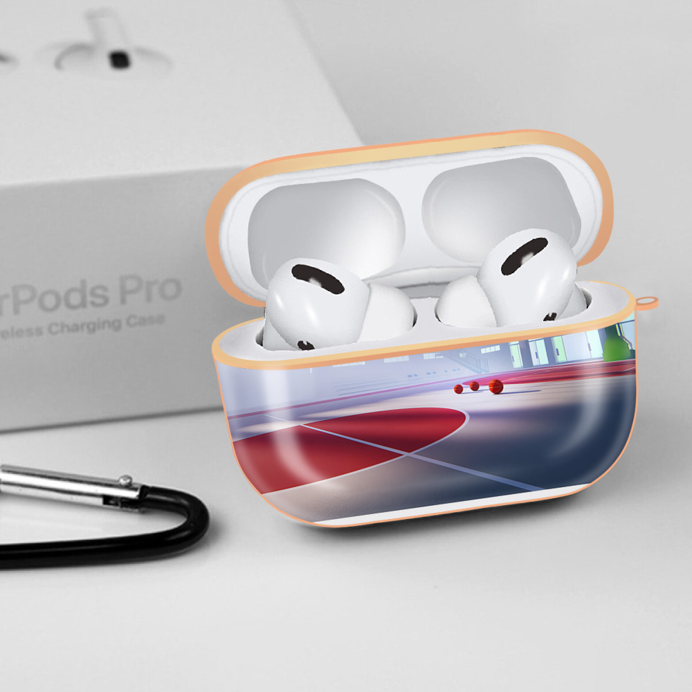 SLAM DUNK／スラムダンク 【AirPods Pro用】ハードシェル保護ケース｜耐衝撃・防指紋・カラビナ付き商品仕様