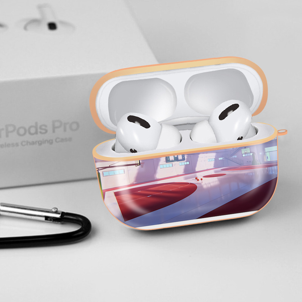 SLAM DUNK／スラムダンク 【AirPods Pro用】ハードシェル保護ケース｜耐衝撃・防指紋・カラビナ付き商品仕様