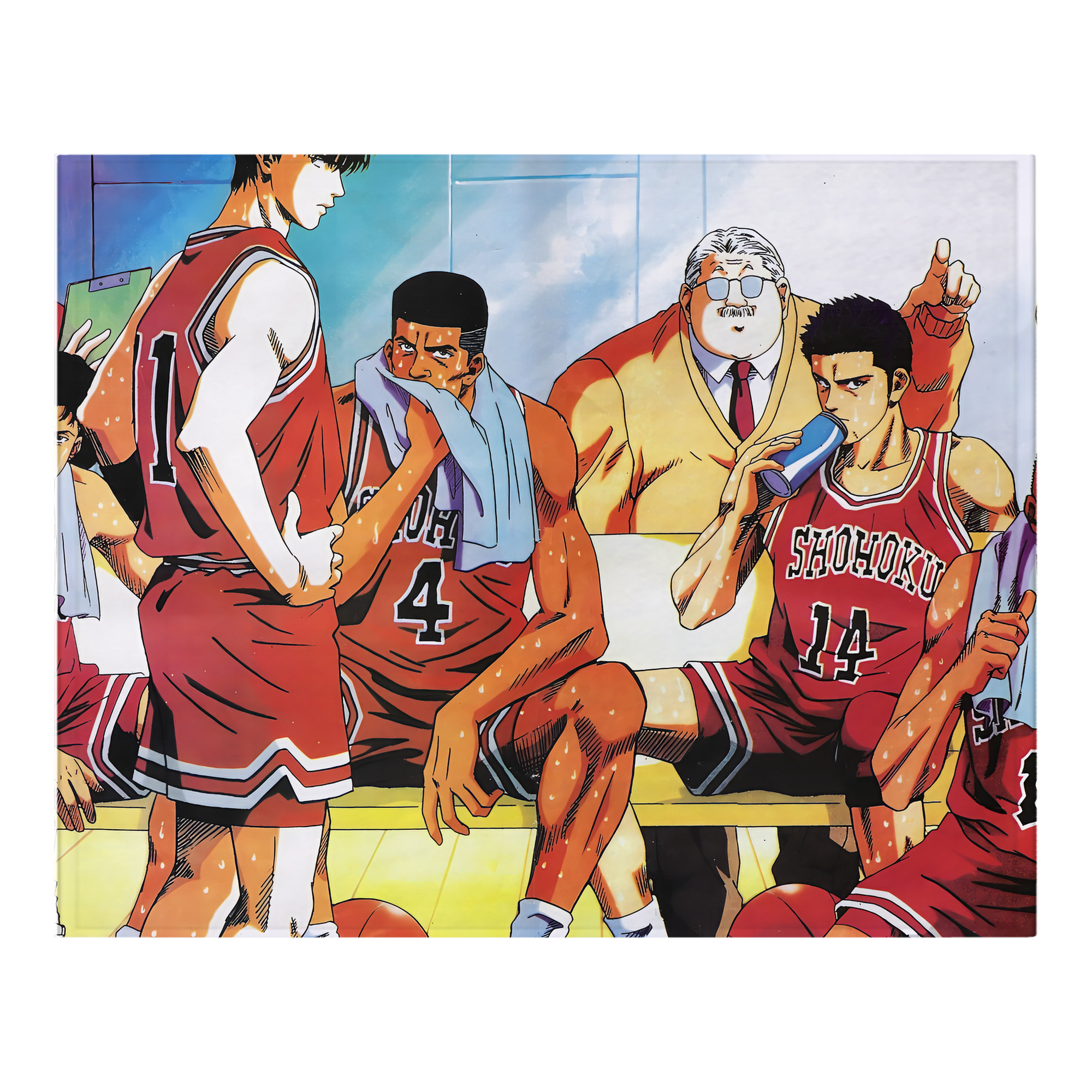（画像用） SLAM DUNK／スラムダンク フランネルブランケット・多サイズ対応（横型）
