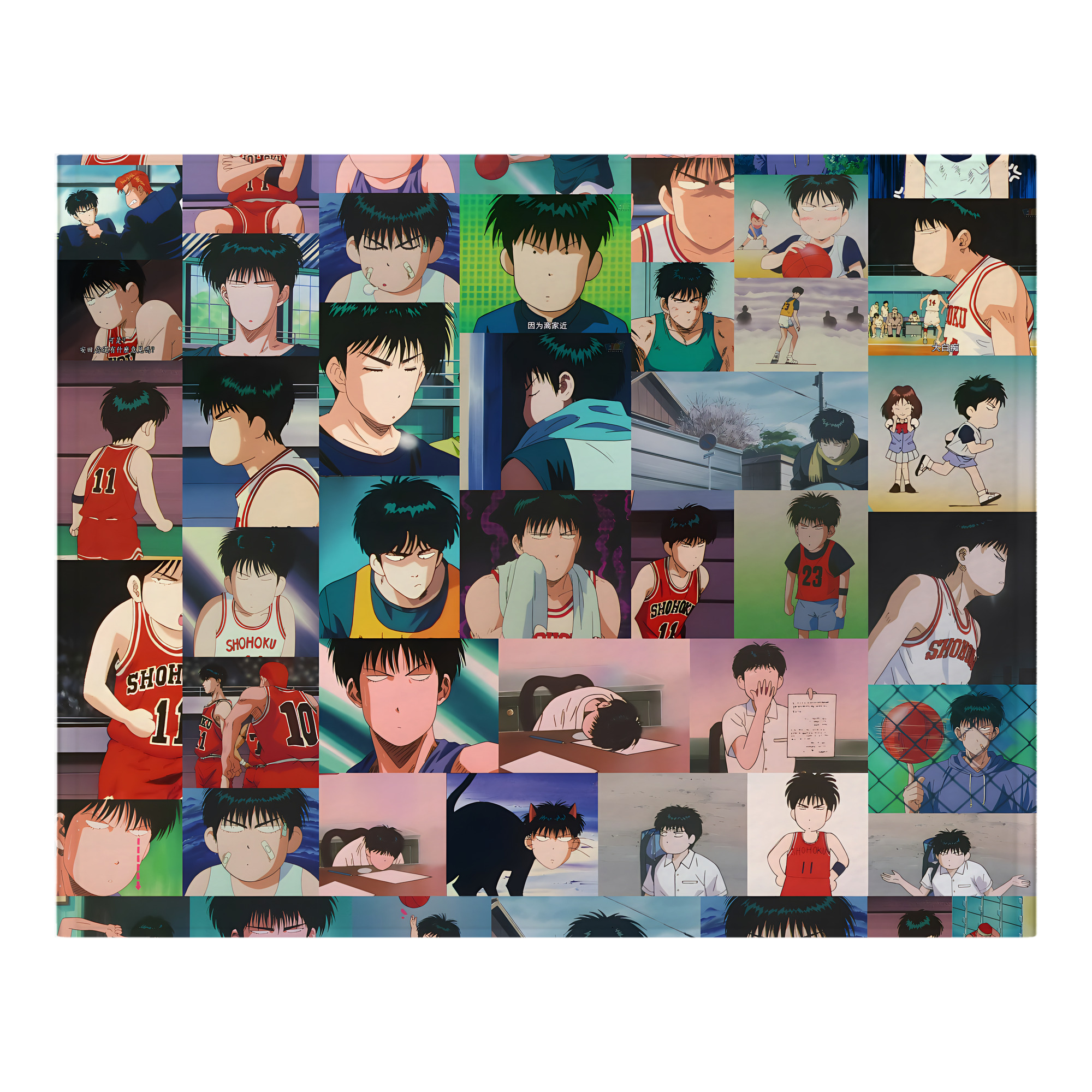 （画像用） SLAM DUNK／スラムダンク フランネルブランケット・多サイズ対応（横型）