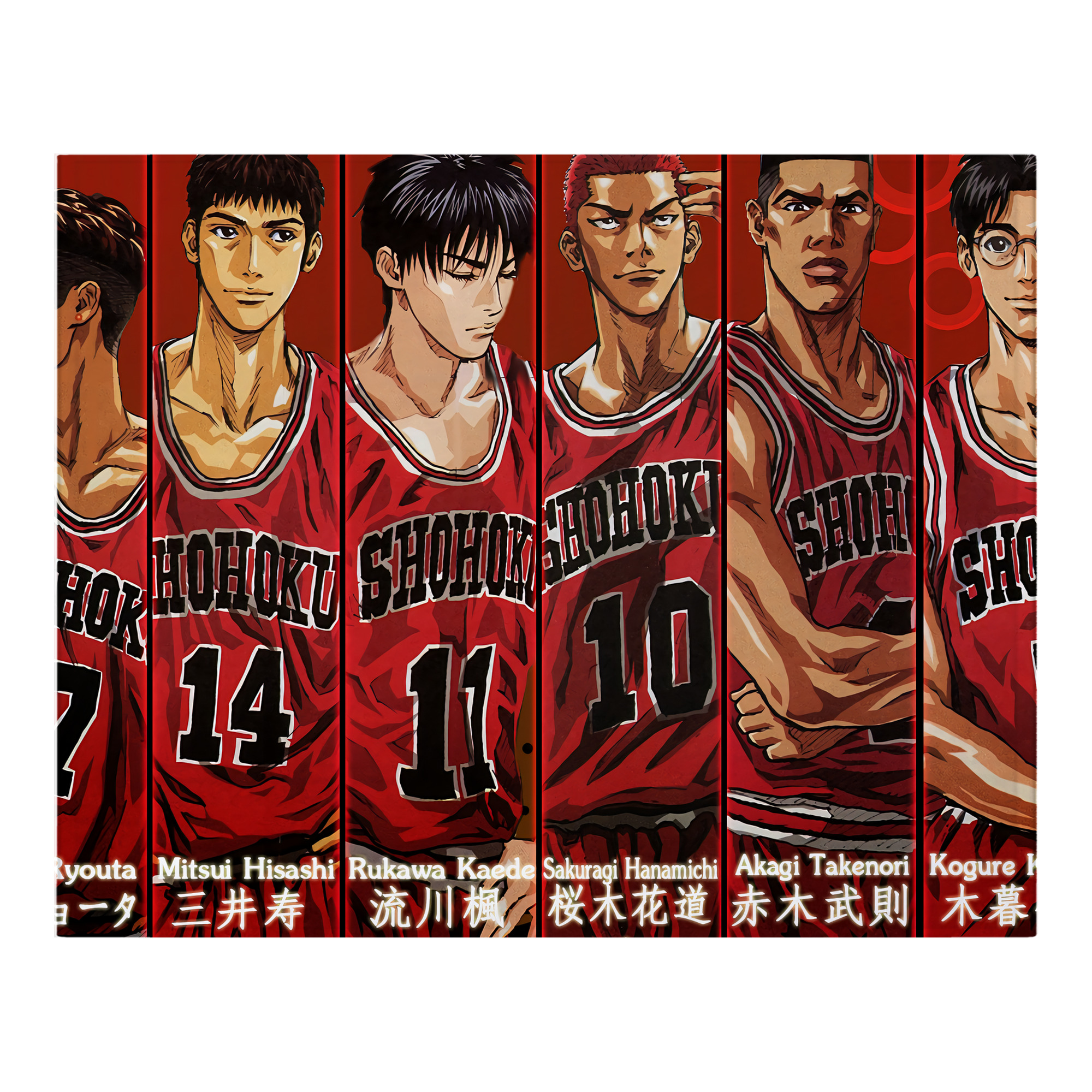 （画像用） SLAM DUNK／スラムダンク フランネルブランケット・多サイズ対応（横型）