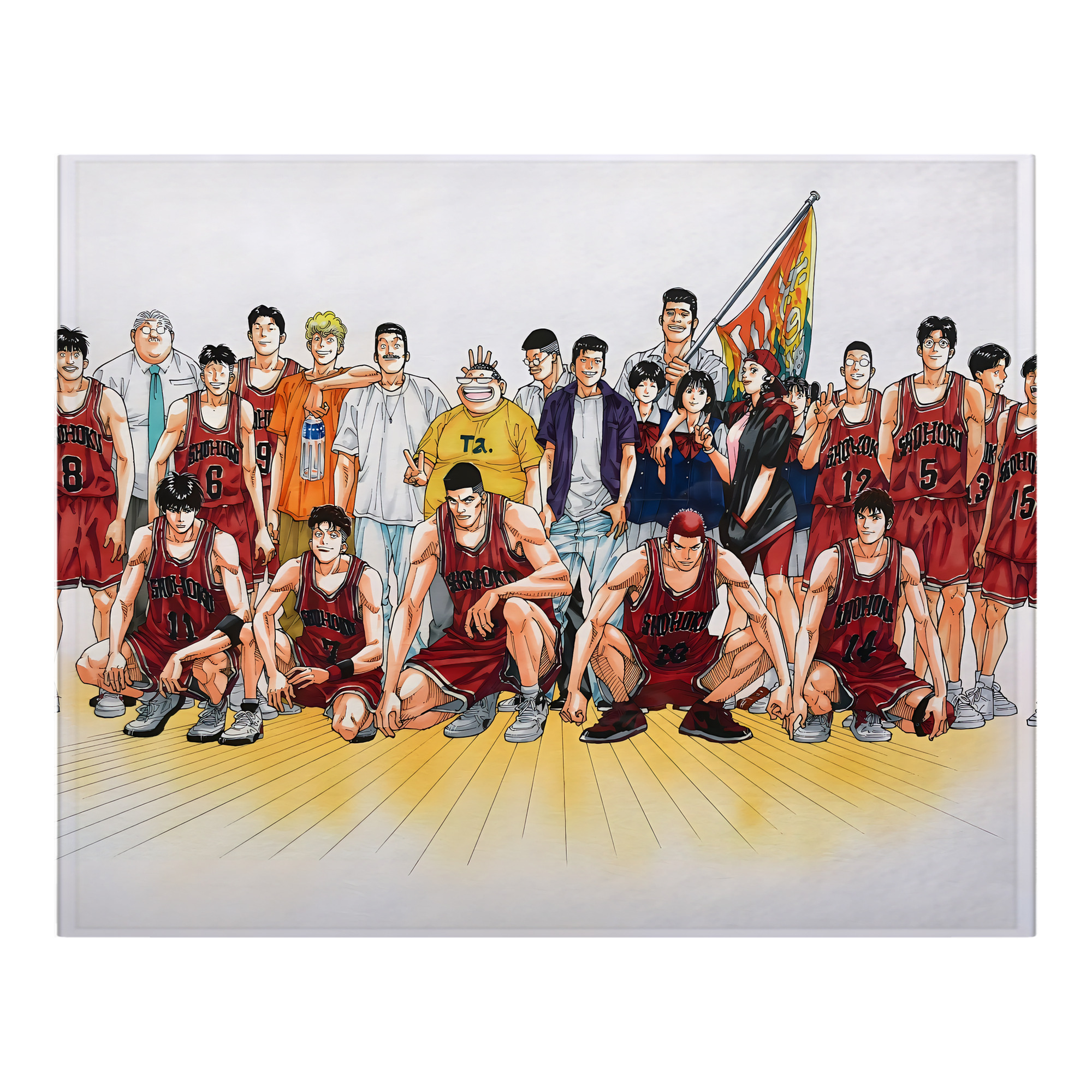 （画像用） SLAM DUNK／スラムダンク フランネルブランケット・多サイズ対応（横型）