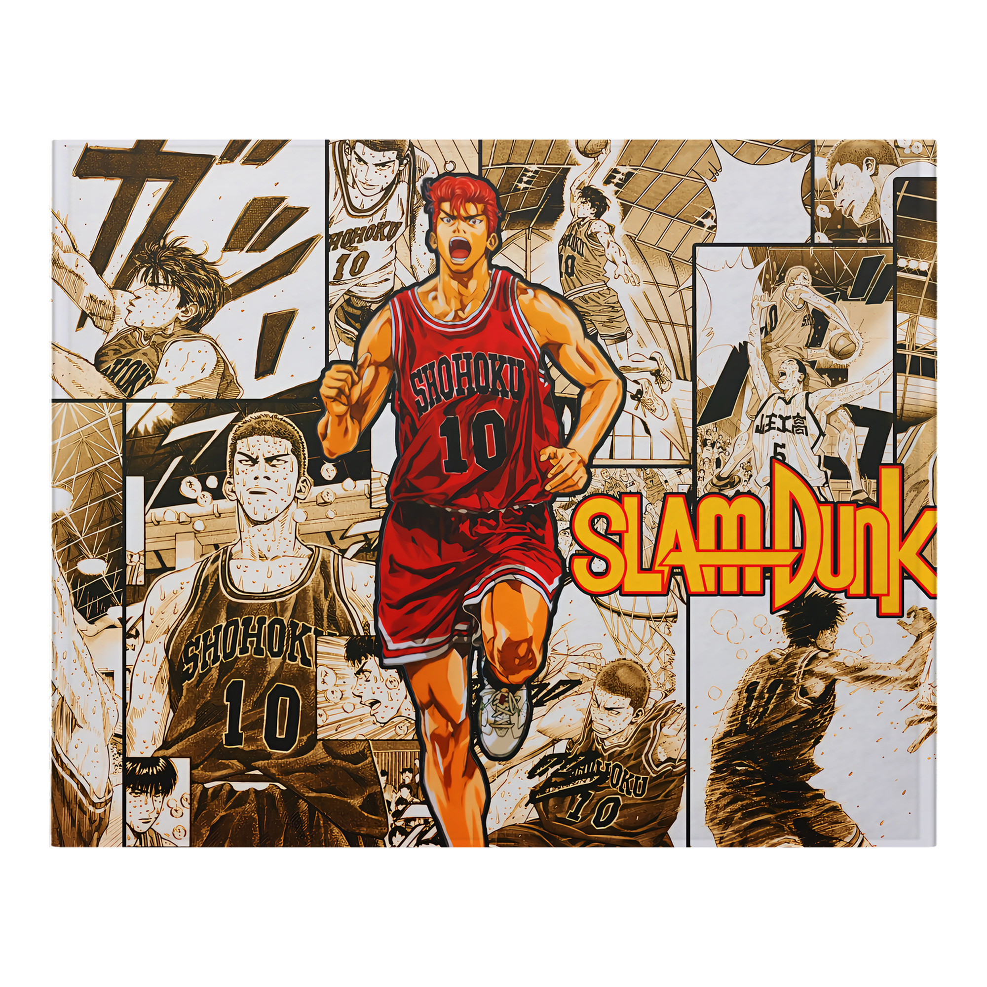 （画像用） SLAM DUNK／スラムダンク フランネルブランケット・多サイズ対応（横型）
