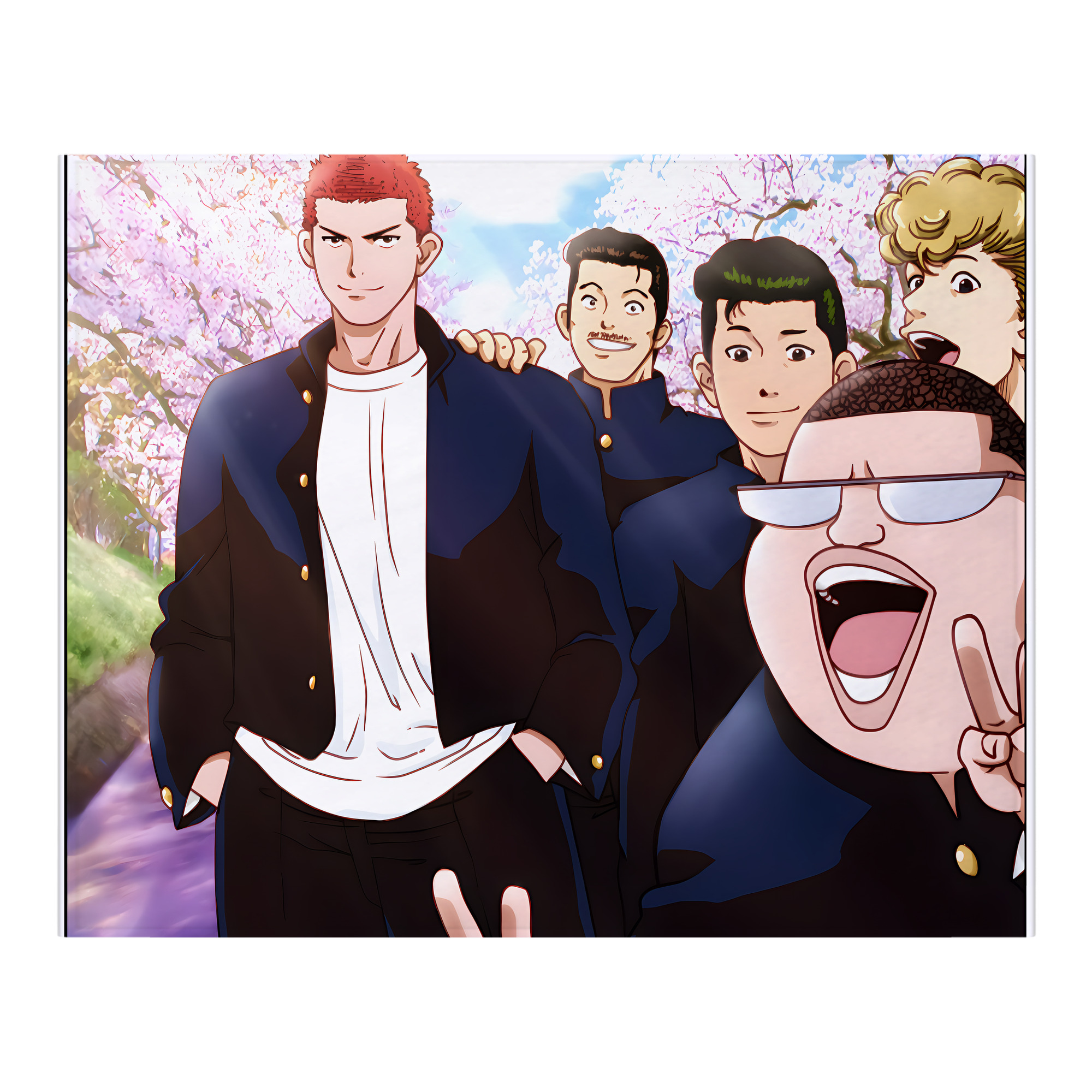（画像用） SLAM DUNK／スラムダンク フランネルブランケット・多サイズ対応（横型）
