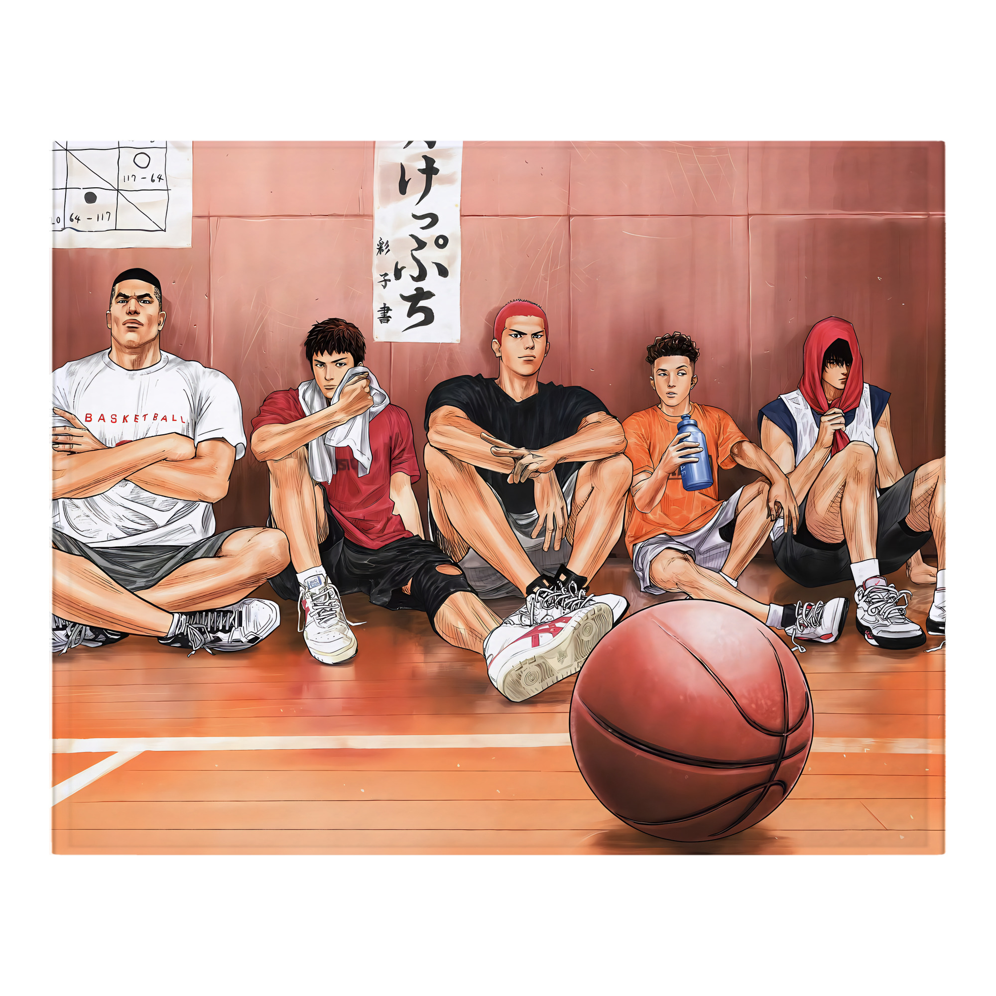 （画像用） SLAM DUNK／スラムダンク フランネルブランケット・多サイズ対応（横型）