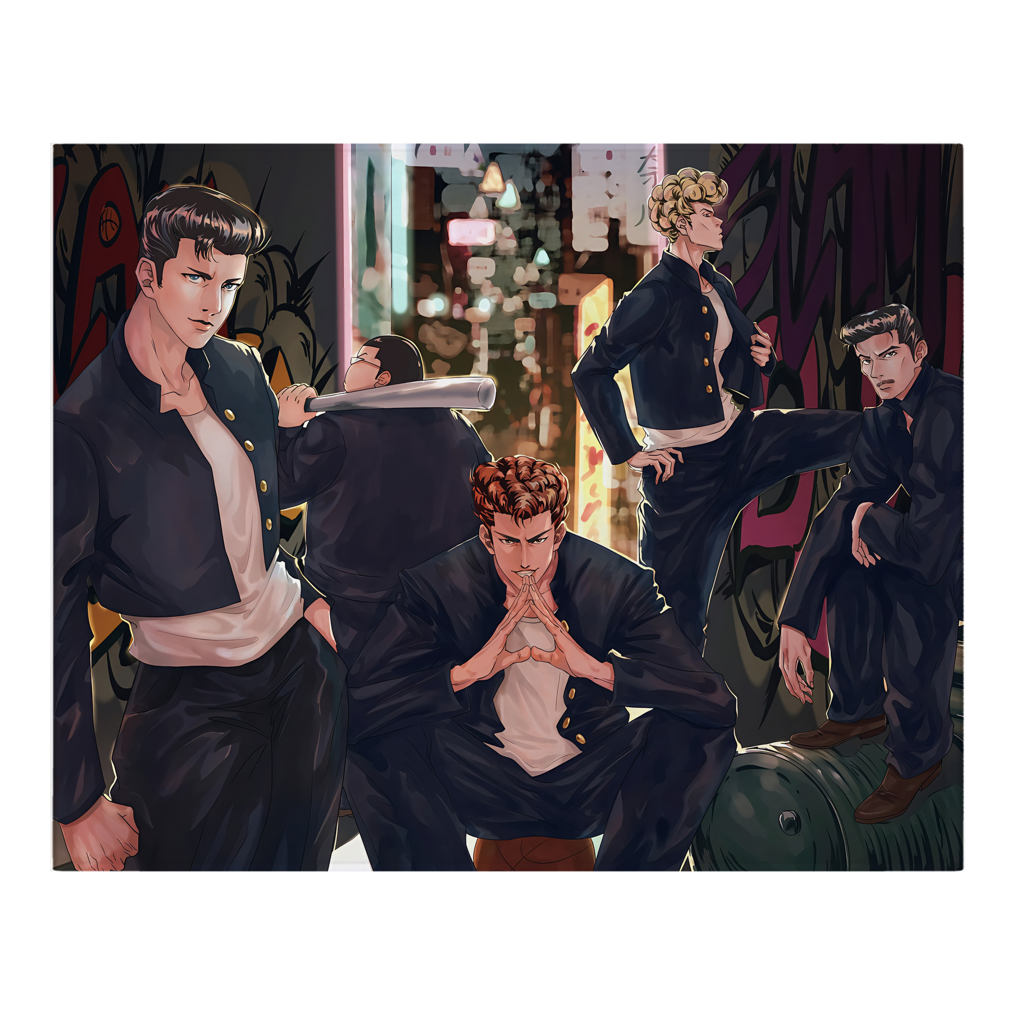 （画像用） SLAM DUNK／スラムダンク フランネルブランケット・多サイズ対応（横型）