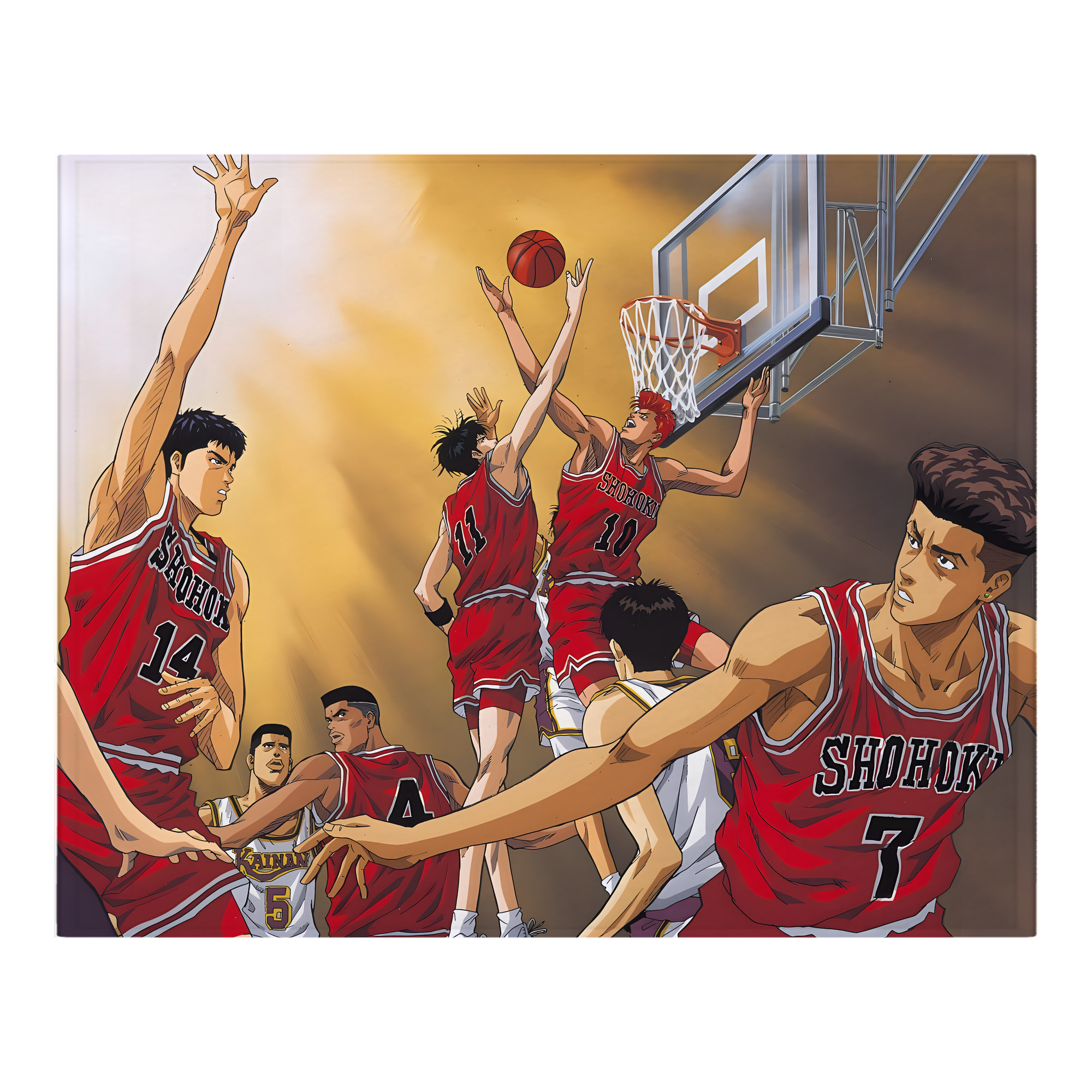 （画像用） SLAM DUNK／スラムダンク フランネルブランケット・多サイズ対応（横型）