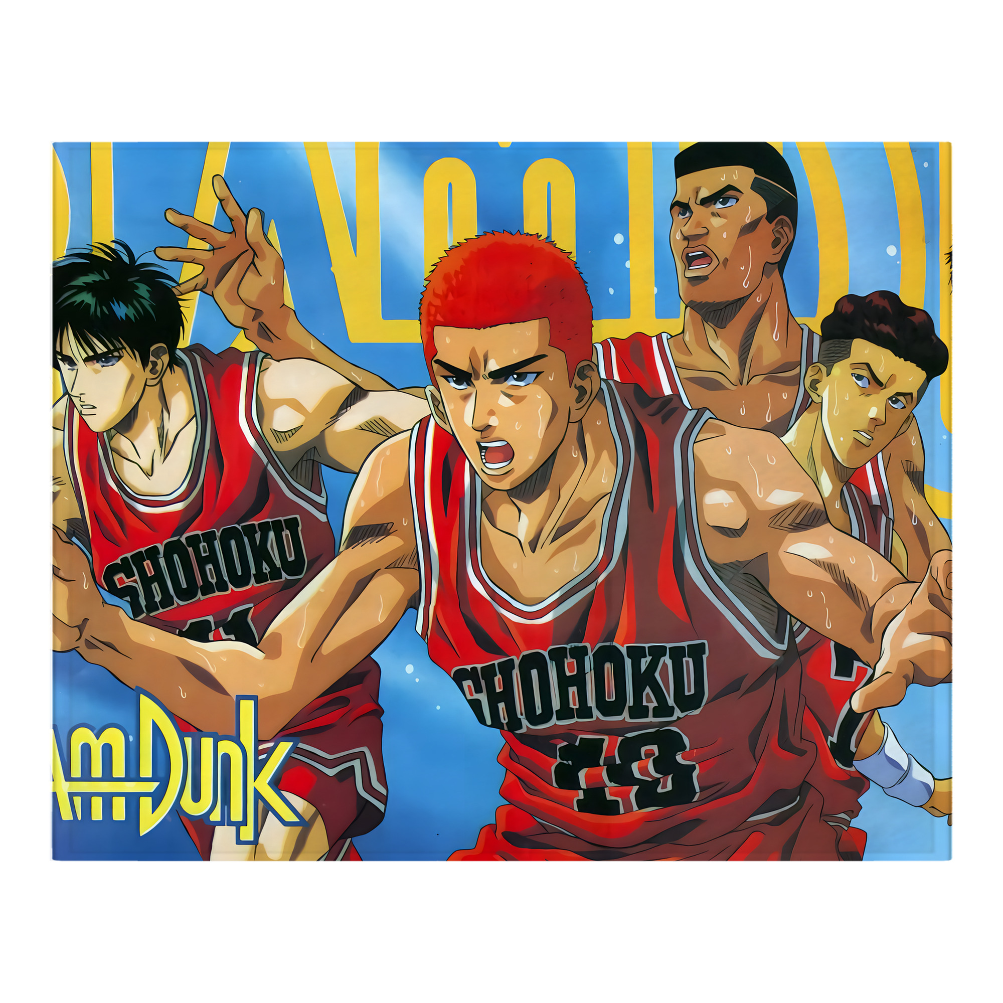 （画像用） SLAM DUNK／スラムダンク フランネルブランケット・多サイズ対応（横型）