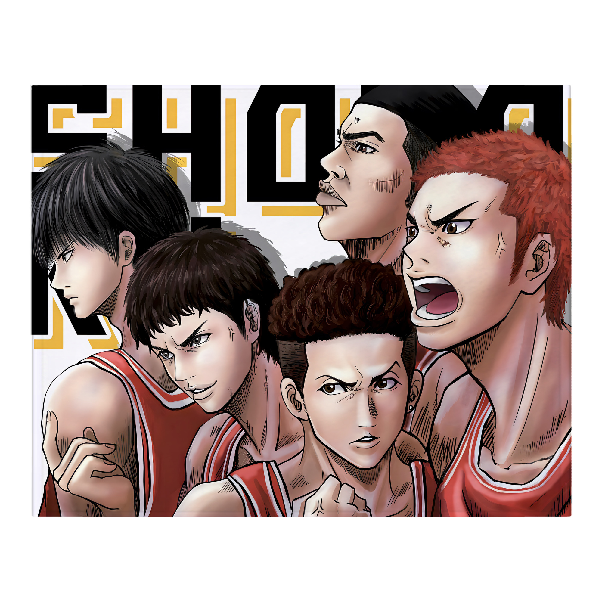 （画像用） SLAM DUNK／スラムダンク フランネルブランケット・多サイズ対応（横型）