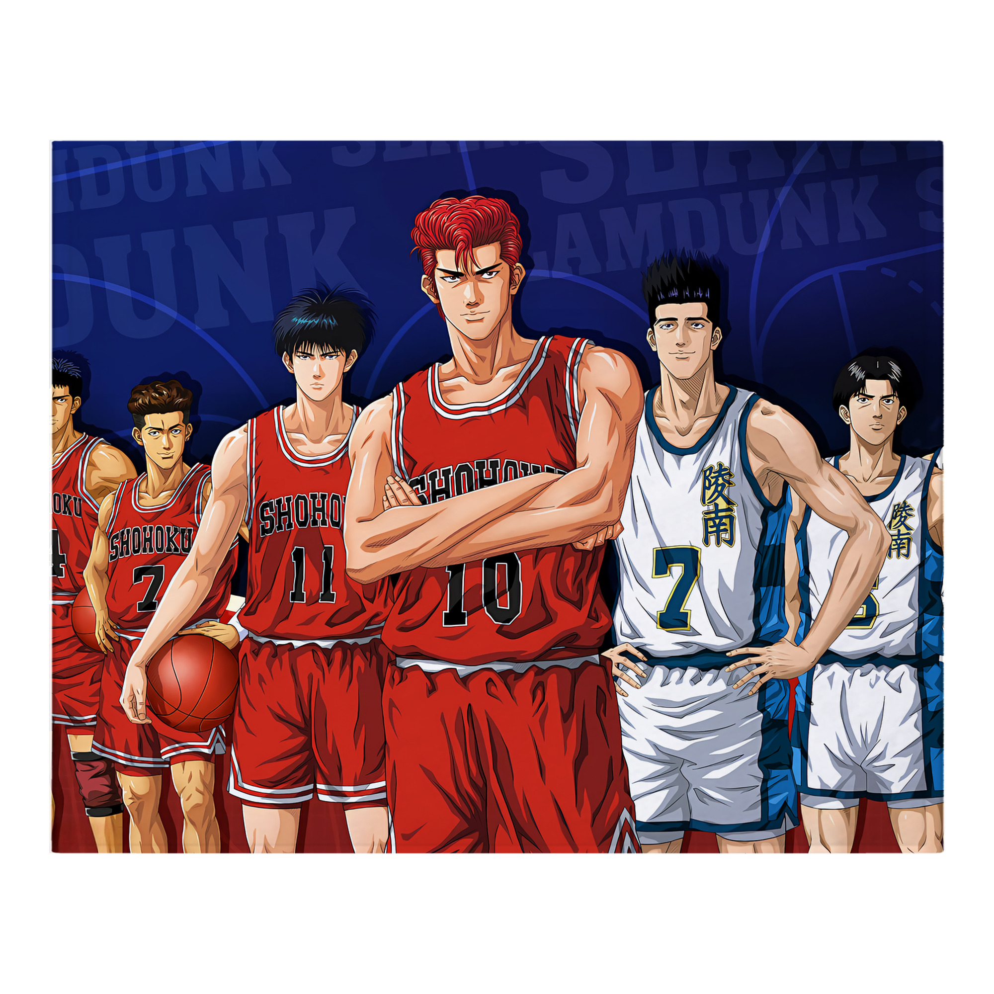 （画像用） SLAM DUNK／スラムダンク フランネルブランケット・多サイズ対応（横型）