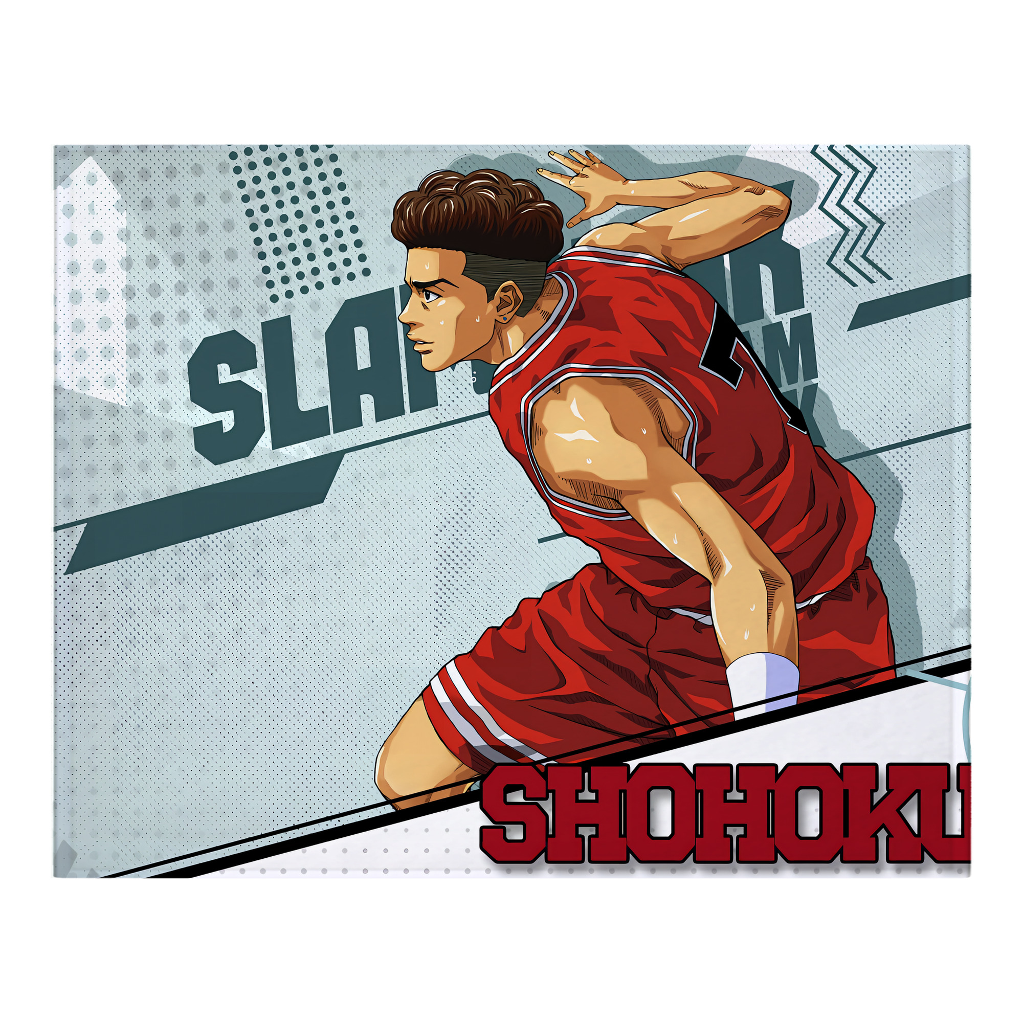 （画像用） SLAM DUNK／スラムダンク フランネルブランケット・多サイズ対応（横型）