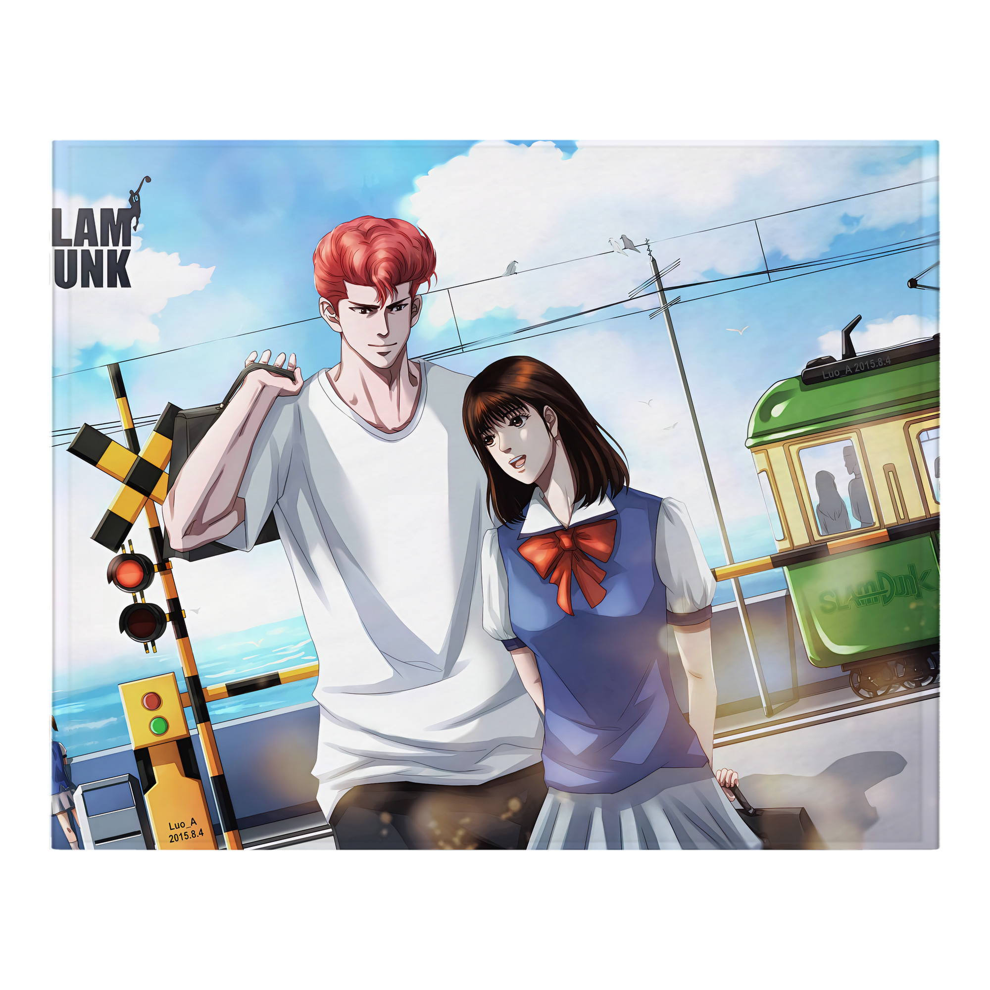 （画像用） SLAM DUNK／スラムダンク フランネルブランケット・多サイズ対応（横型）