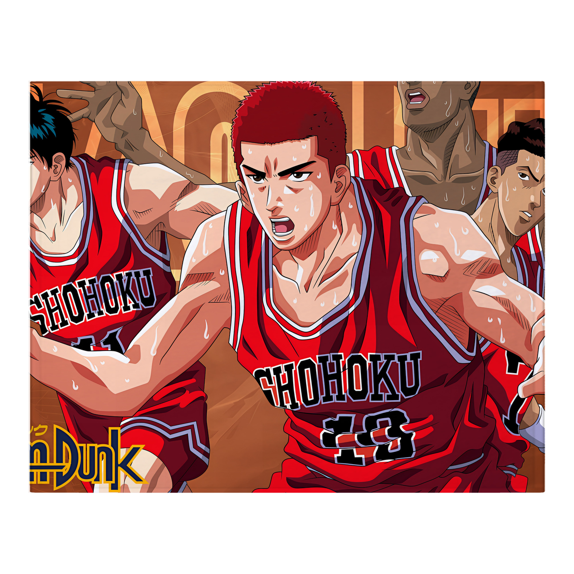 （画像用） SLAM DUNK／スラムダンク フランネルブランケット・多サイズ対応（横型）