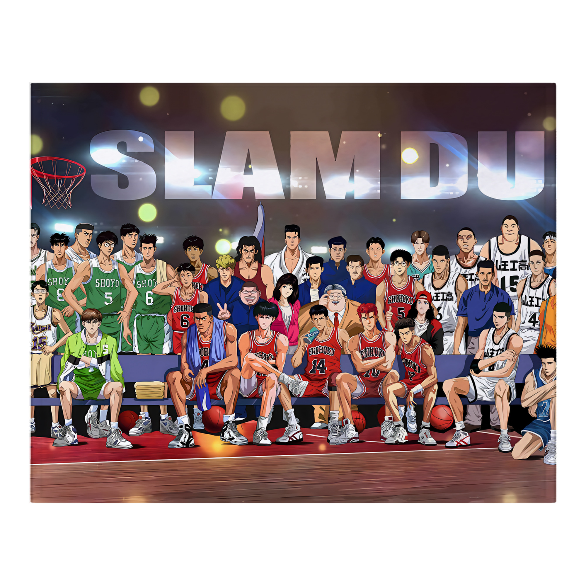（画像用） SLAM DUNK／スラムダンク フランネルブランケット・多サイズ対応（横型）
