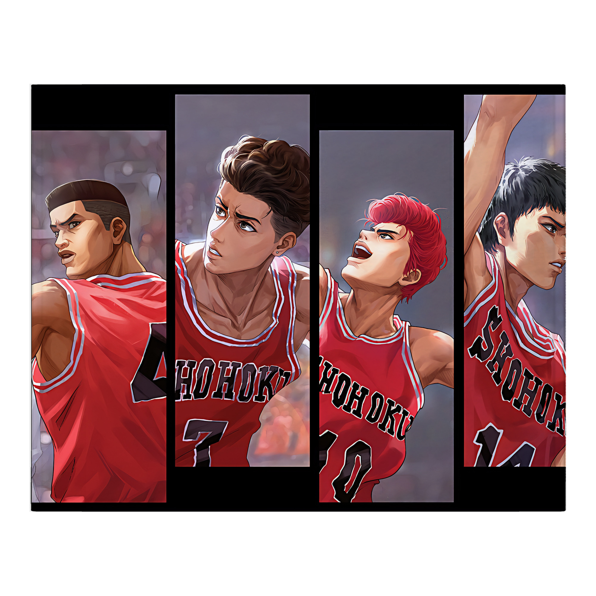（画像用） SLAM DUNK／スラムダンク フランネルブランケット・多サイズ対応（横型）